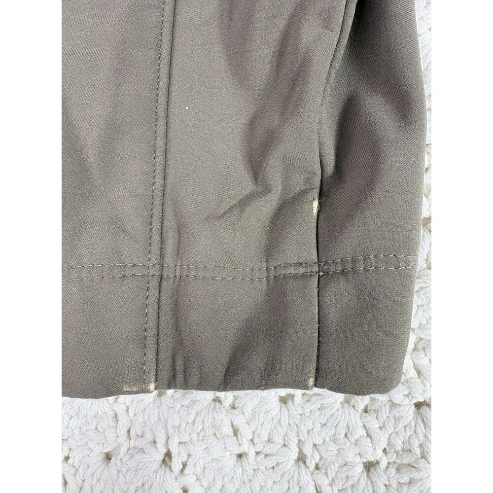 The North Face Women’s Brown Soft Shell Full Zip Jacket Stand-Up Collar Size XL